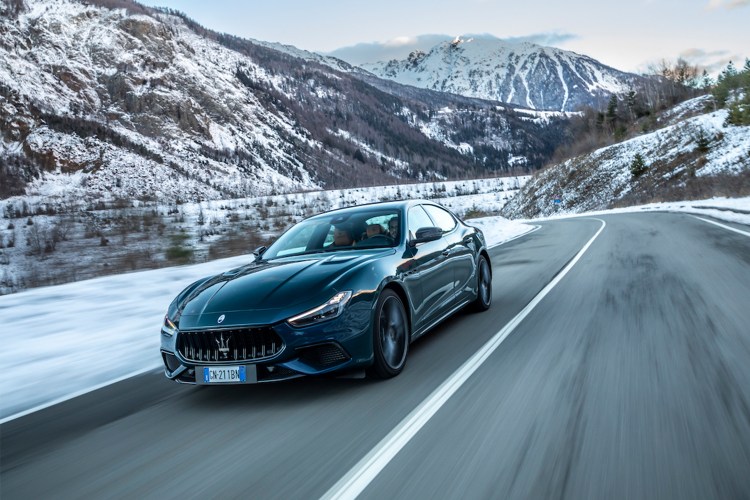 The world's fastest sedan: the Maserati Ghibli 334 Ultima, which we drove and reviewed in Italy