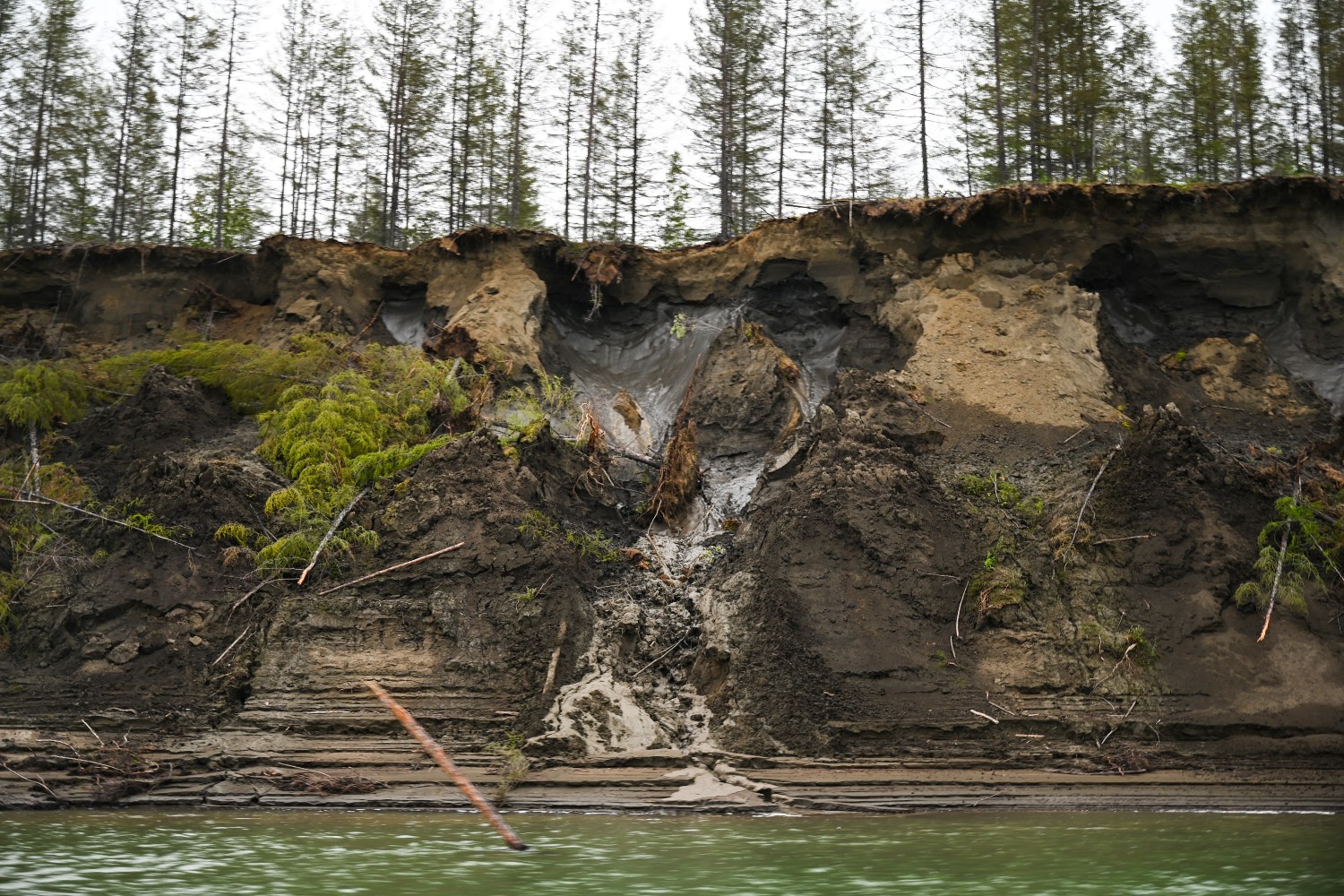 Melting permafrost