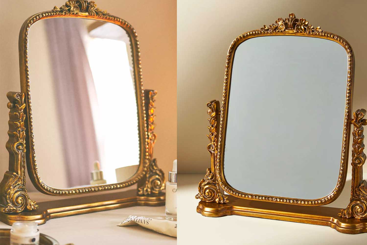 Anthropologie Gleaming Primrose Vanity Mirror