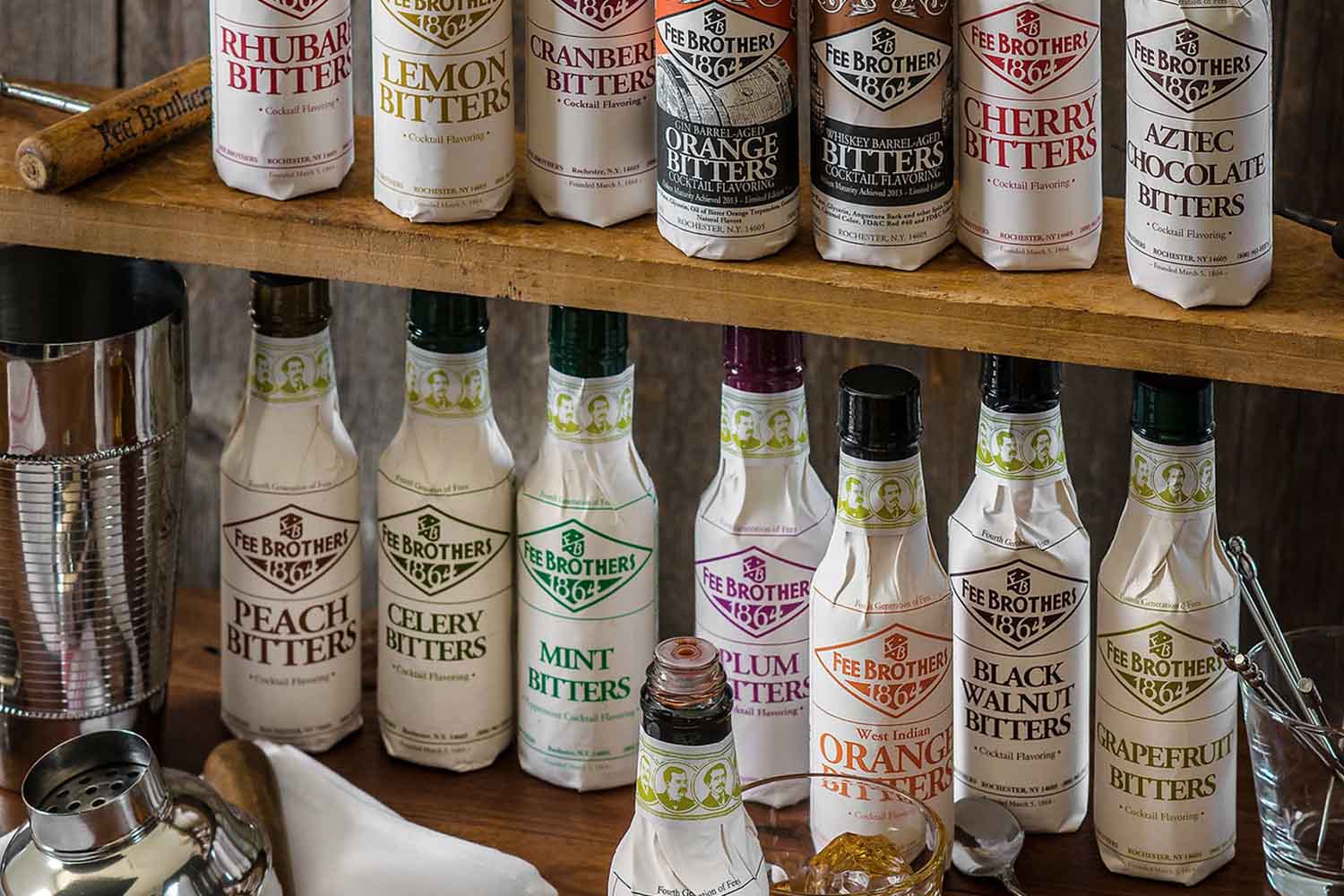 A line of bitters from Fee Brothers