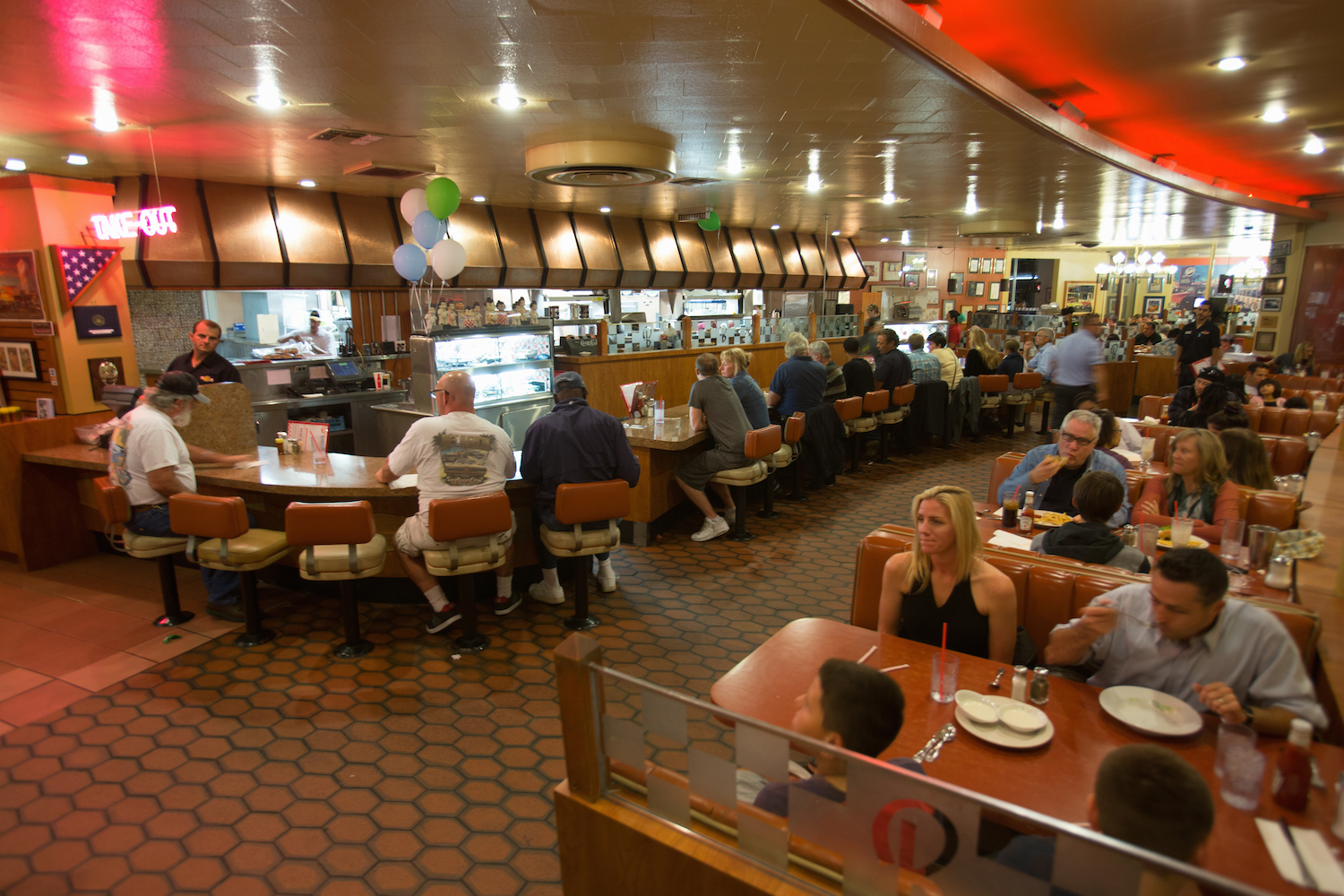 Classic 1950's Diner, Bob's Big Boy, Riverside Drive, Burbank, California