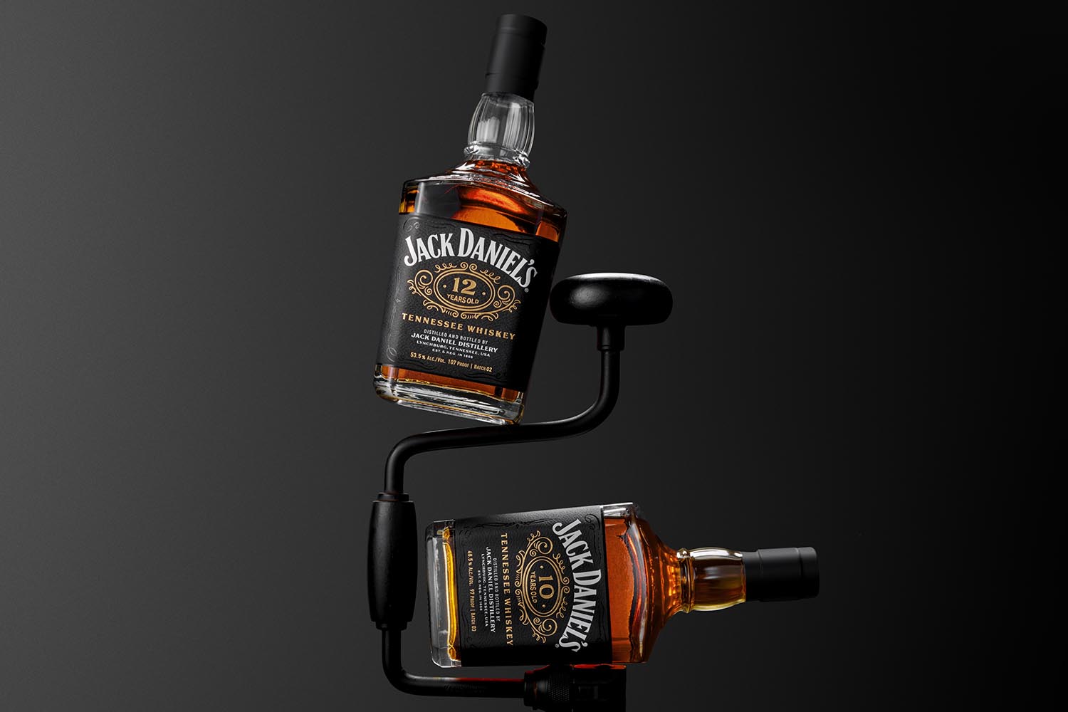 Jack Daniel's 10 and 12 Year