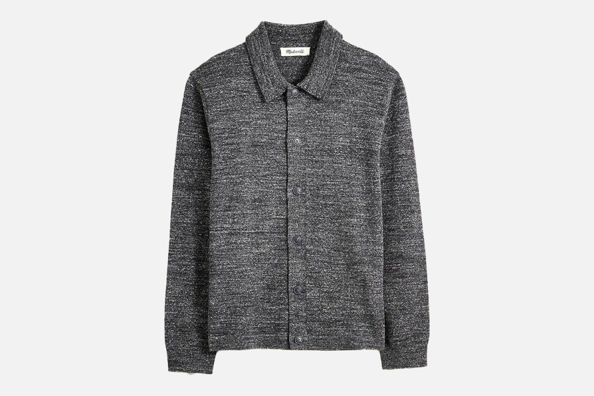 Madewell Button-Front Sweater-Jacket