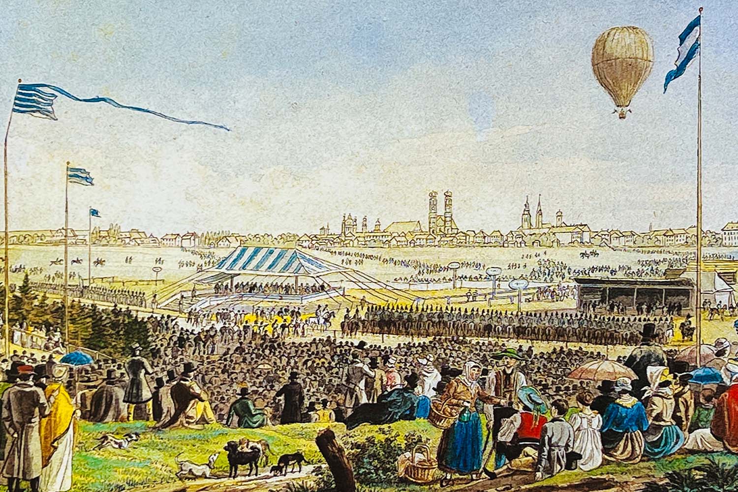 Munich Beer Fest in 1823