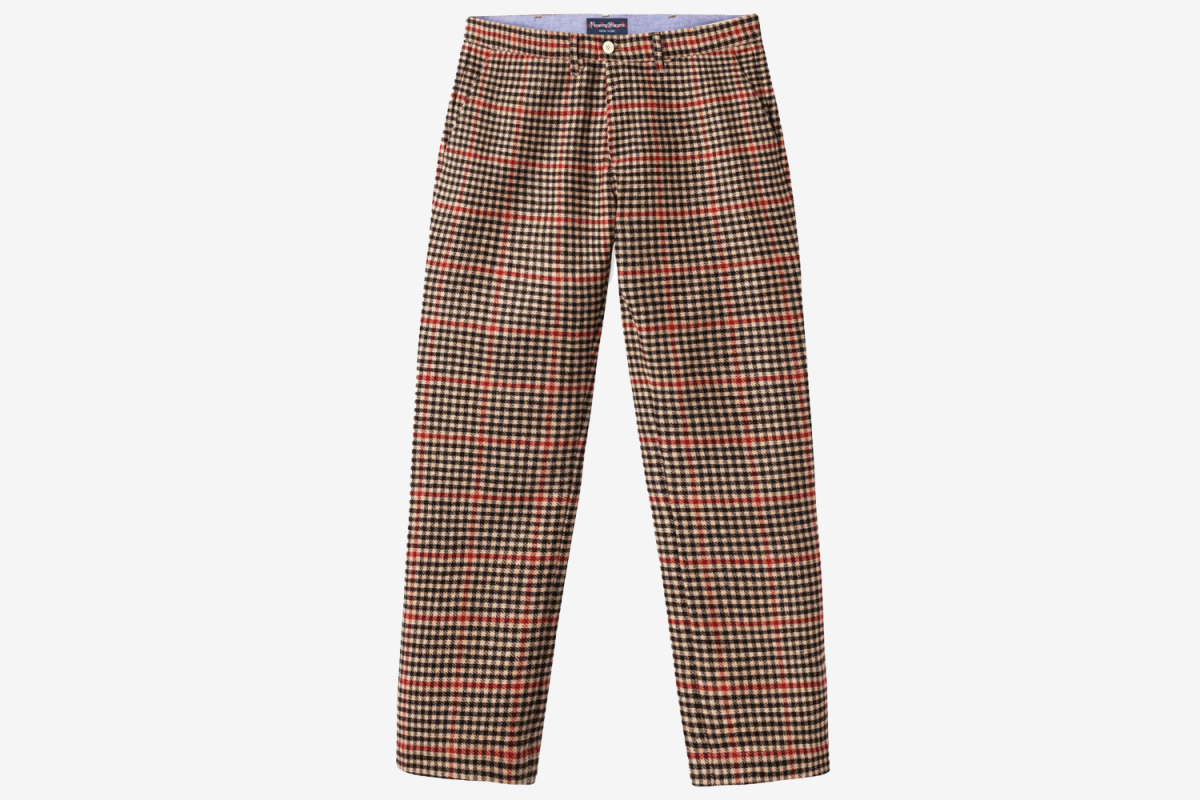Rowing Blazers Men’s Gun Check Wool Trousers