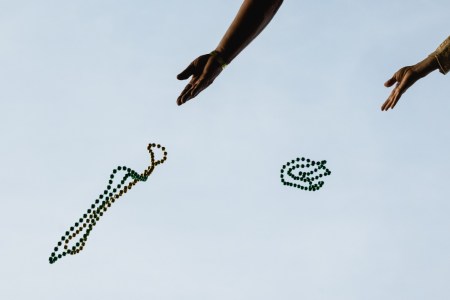 Mardi Gras beads