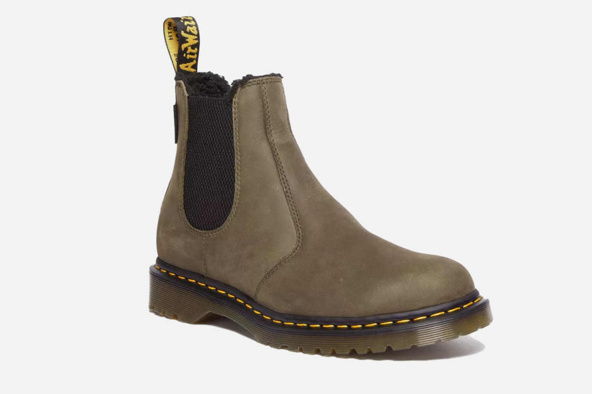 Dr. Martens 2976 Fleece Lined Leather Chelsea Boots
