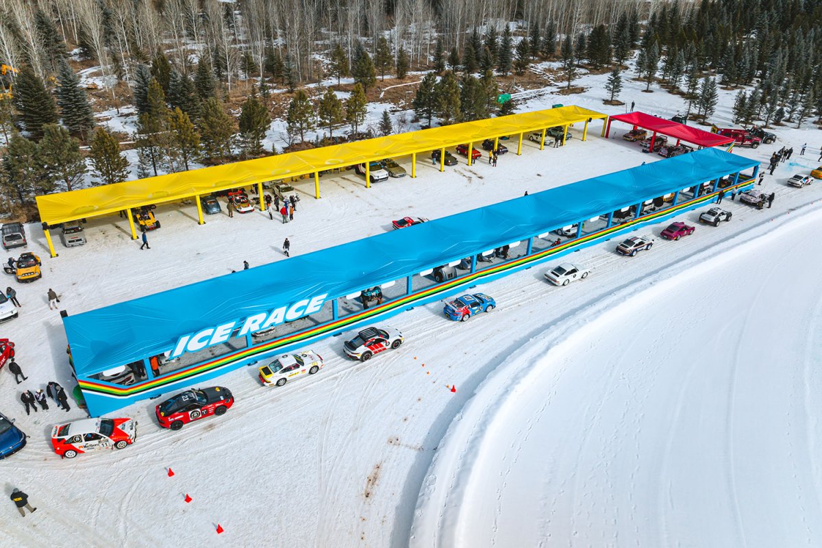 Snow Drifts and Sacred Porsches at Aspen’s First F.A.T. Ice Race ...