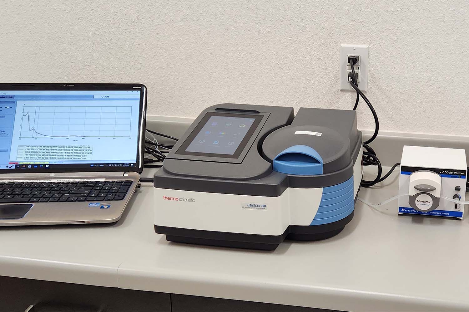 A Thermo Scientific Spectrophotometer