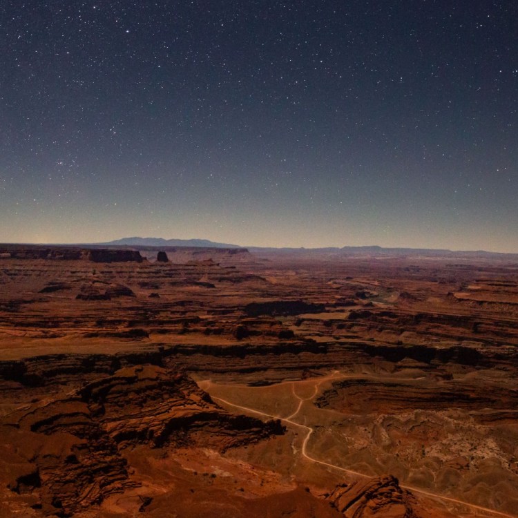 Night sky in Moab