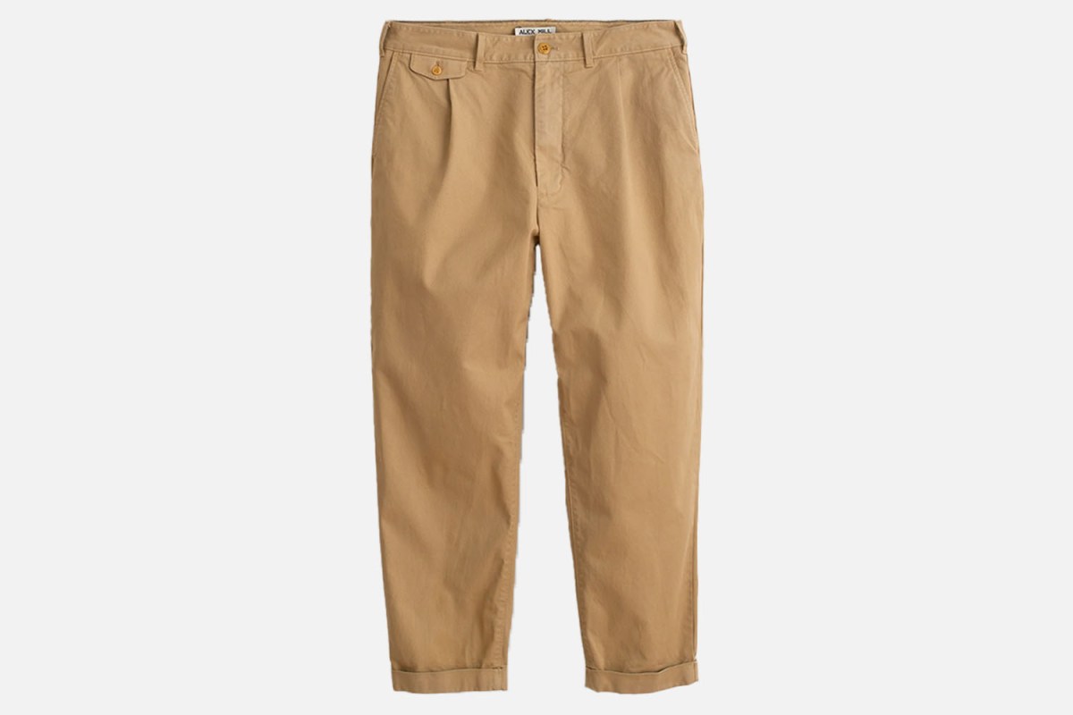 Alex Mill Standard Pleated Chino Pant