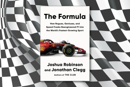 The cover of the new Formula 1 book "The Formula," written by Jonathan Clegg and Joshua Robinson