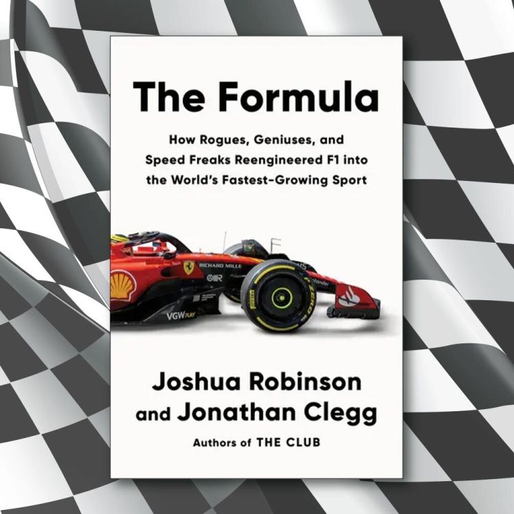 The cover of the new Formula 1 book "The Formula," written by Jonathan Clegg and Joshua Robinson