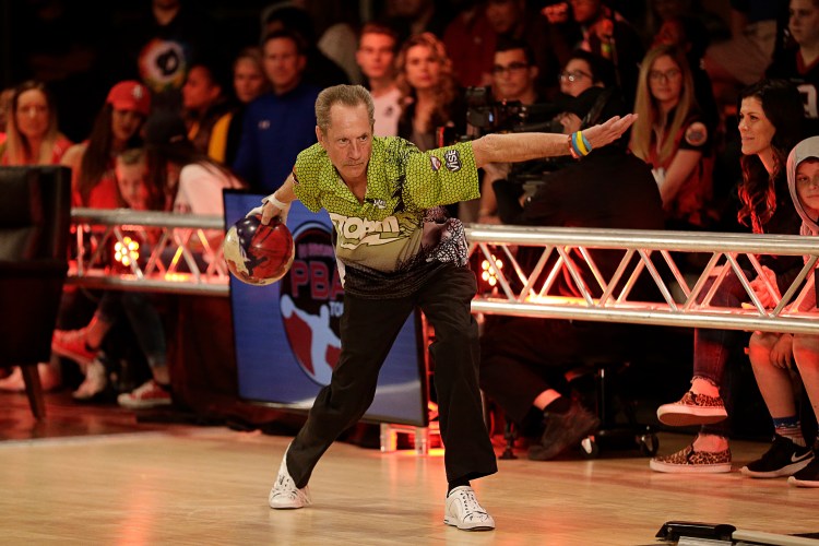 Bowler Pete Weber competes at a PBA tournament. We caught up with the pro bowler 12 years after his viral "Who do you think you are? I am!" celebration.