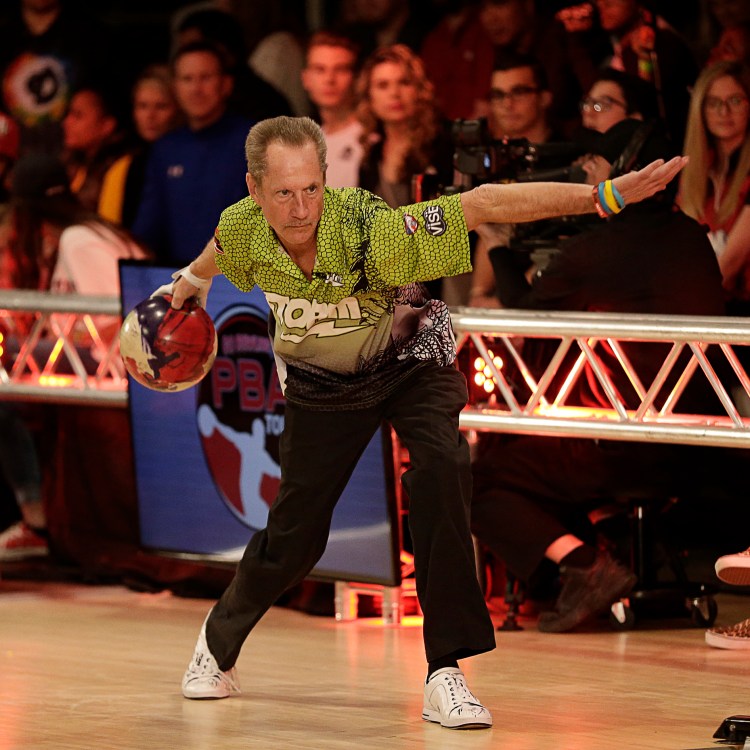 Bowler Pete Weber competes at a PBA tournament. We caught up with the pro bowler 12 years after his viral "Who do you think you are? I am!" celebration.