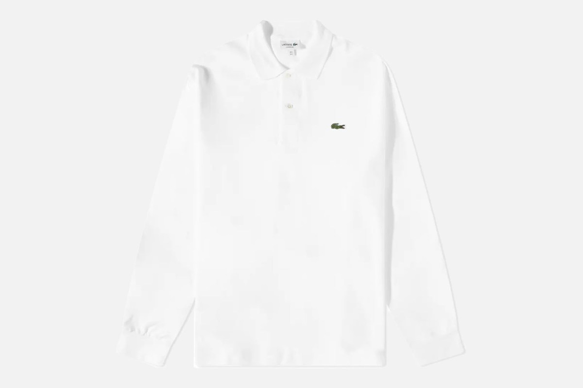 Lacoste Slim Fit Long Sleeve Polo