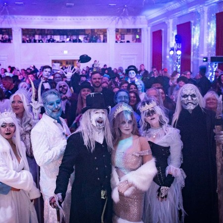 The Royal Blue Ball at the Stanley Hotel during Frozen Dead Guy Days