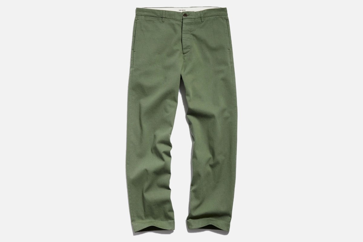 Todd Snyder Japanese Relaxed Fit Selvedge Chino