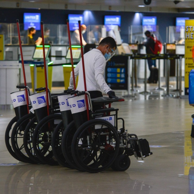 Airport wheelchairs