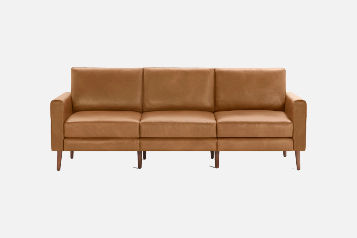 Burrow Nomad Leather Sofa