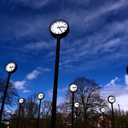 Many clocks