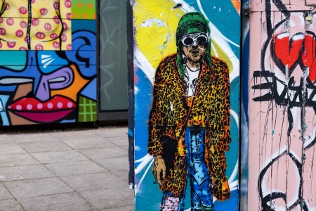 Kurt Cobain street art