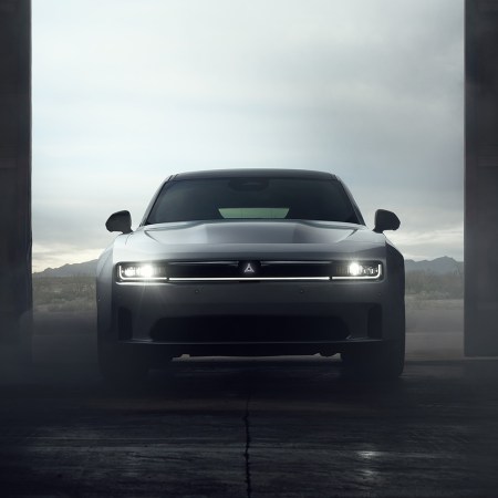 The new 2024 Dodge Charger Daytona Scat Pack, the American brand's new electric muscle car