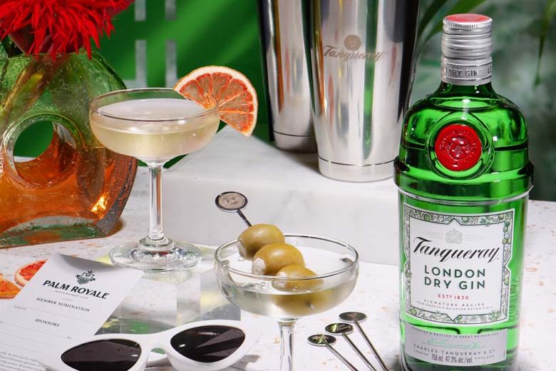Tanqueray Martini Kit x Launch of Palm Royale