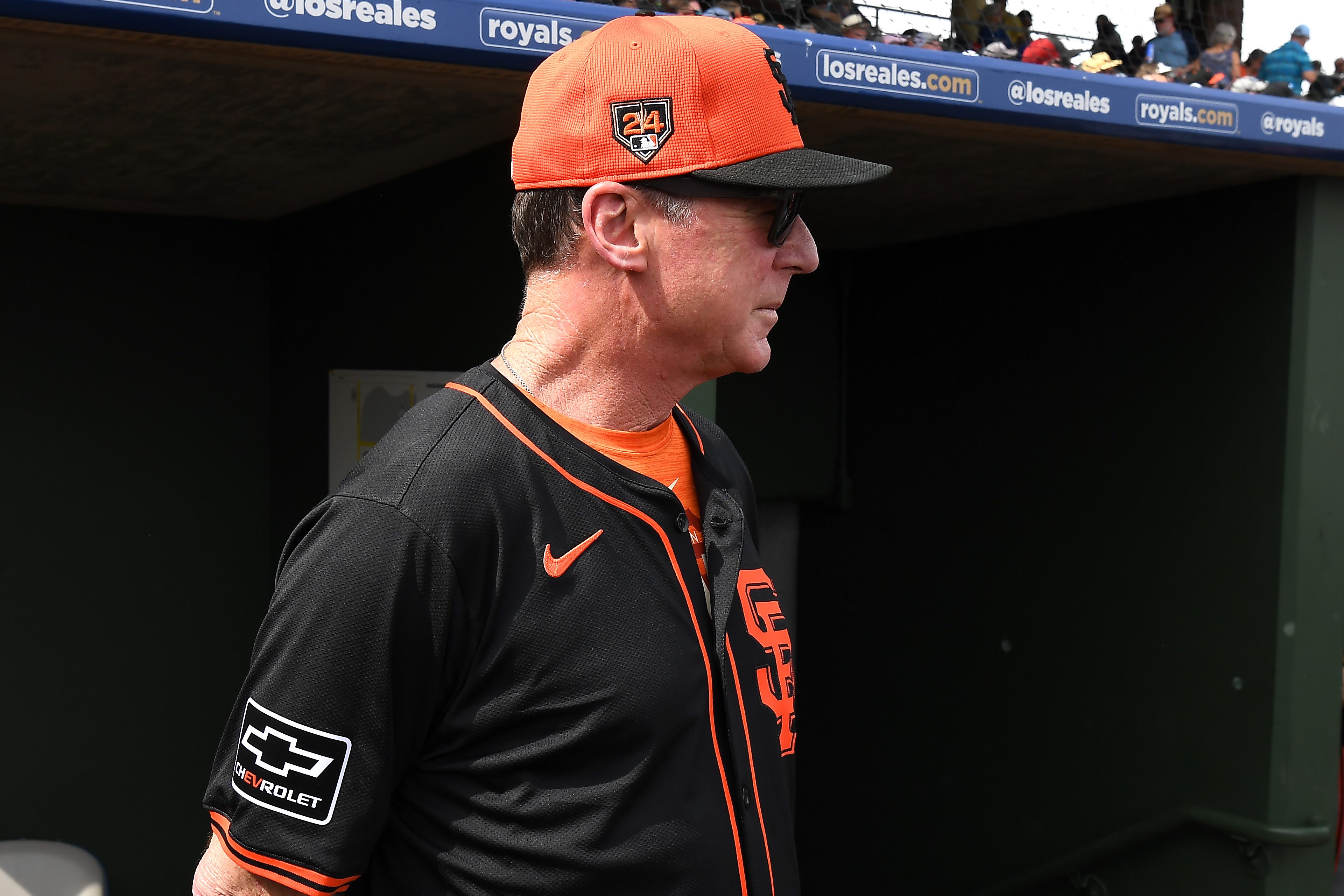 San Francisco Giants manager Bob Melvin.