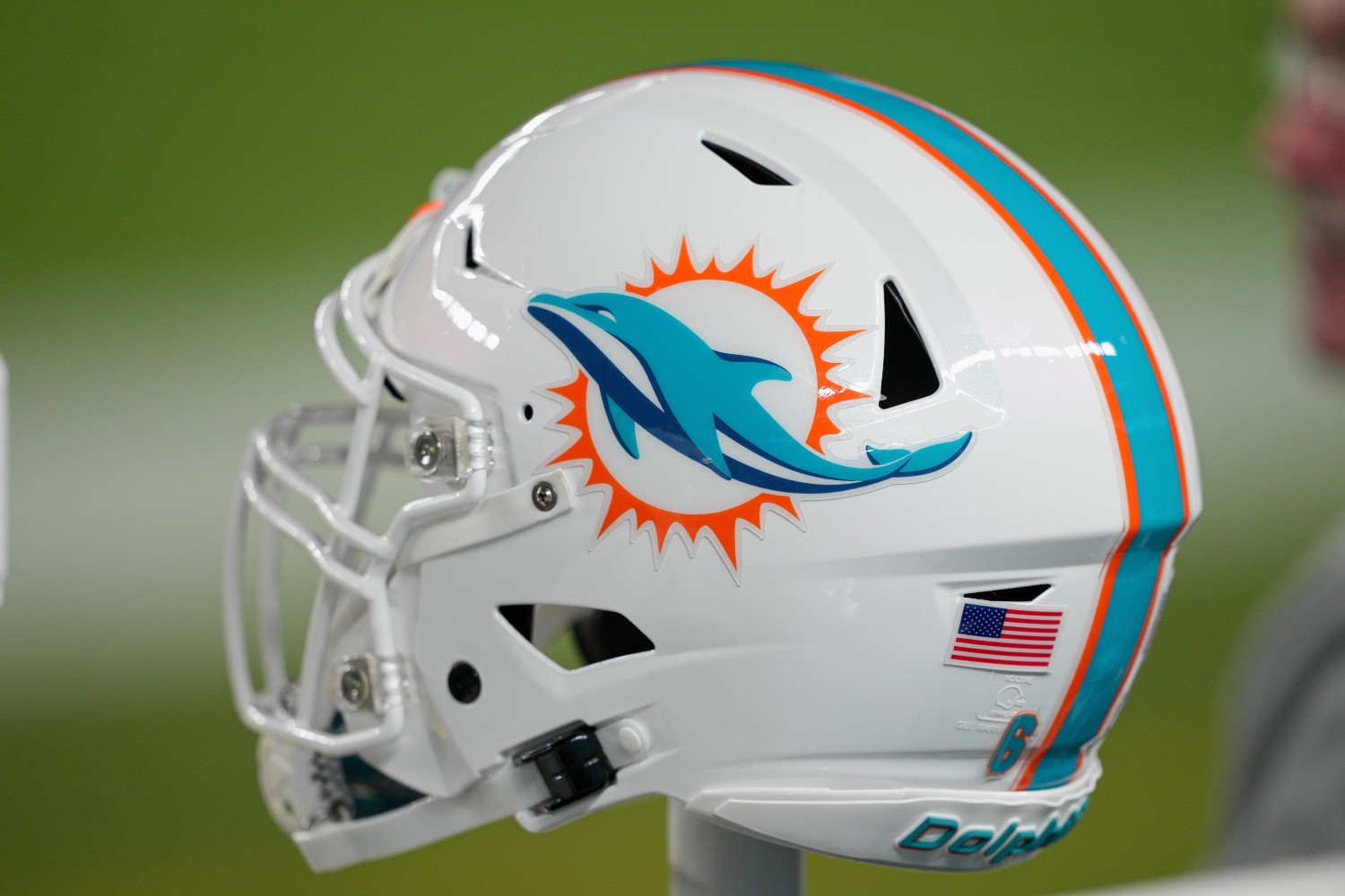 Miami Dolphins helmet