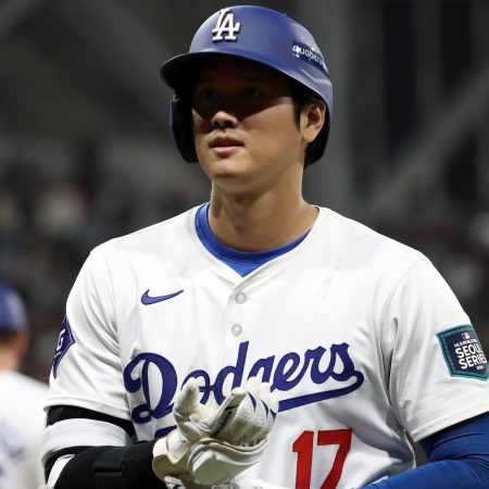 Shohei Ohtani of the Los Angeles Dodgers.