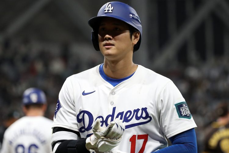 Shohei Ohtani of the Los Angeles Dodgers.