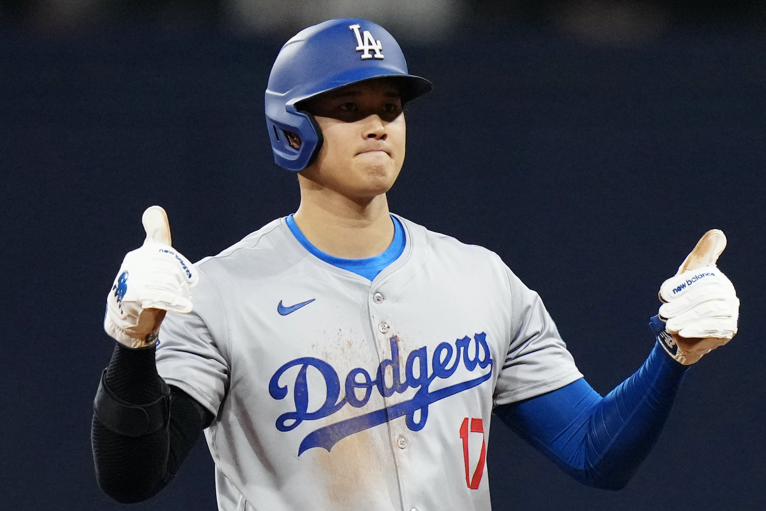 Shohei Ohtani of the Los Angeles Dodgers.
