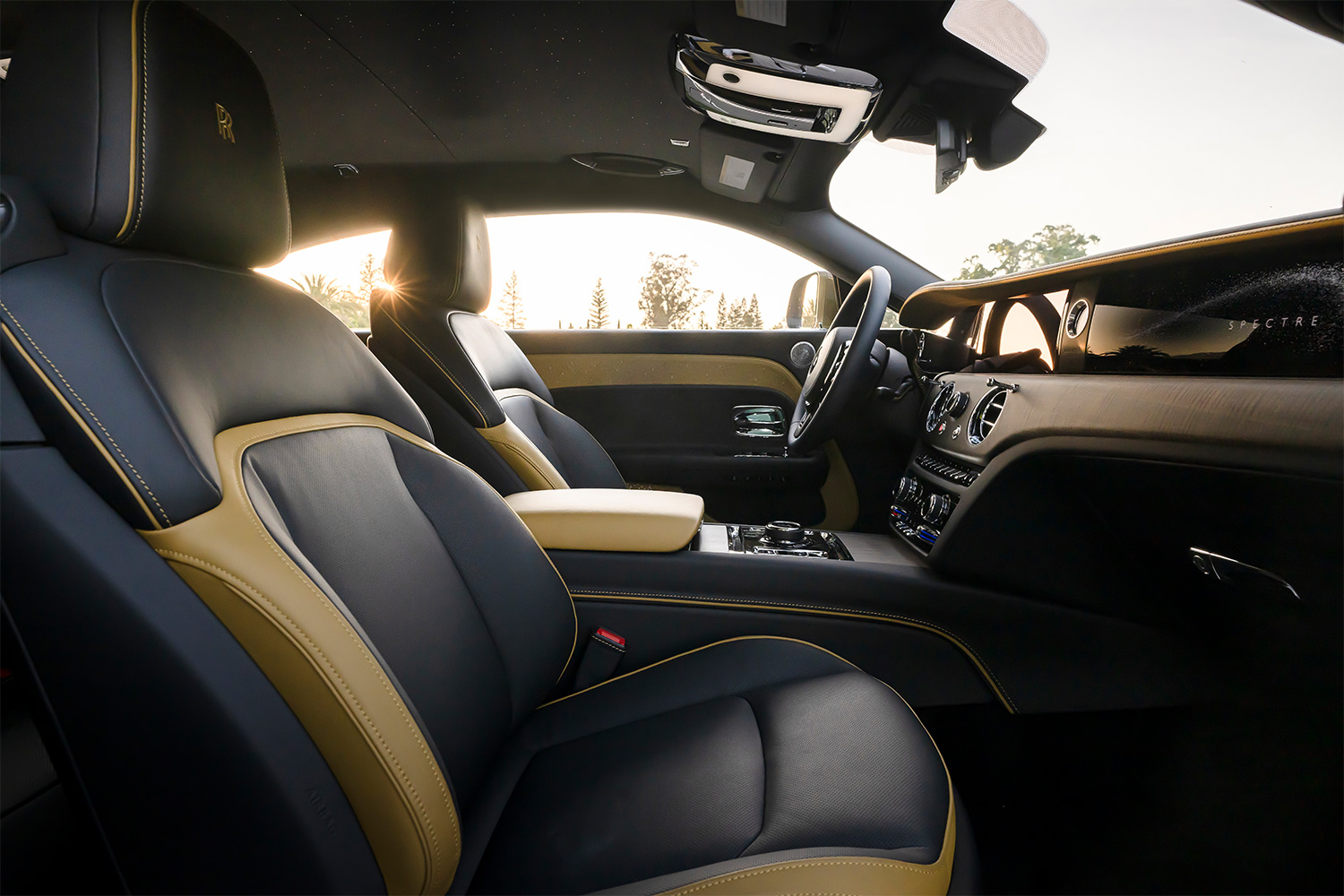 The interior of the Rolls-Royce Spectre