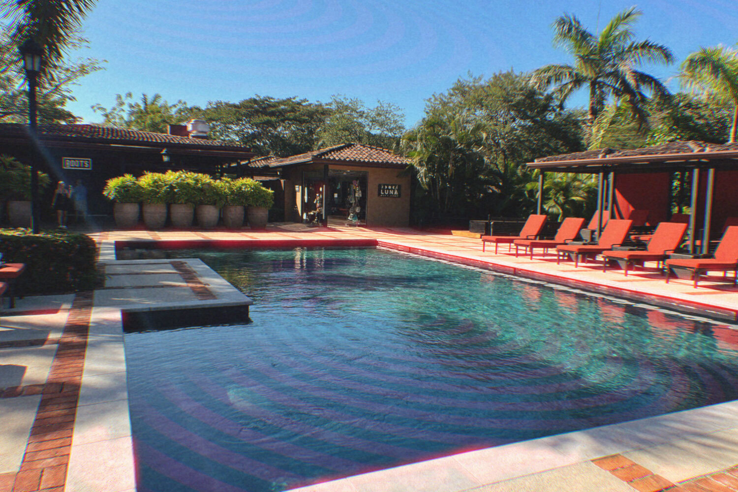 The pool at Rythmia in Costa Rica