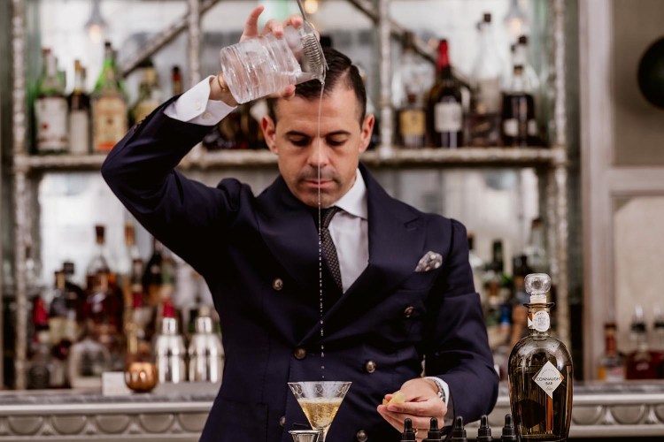 Agostino Perrone, Director of Mixology at the Connaught hotel and Connaught Bar in Mayfair, London