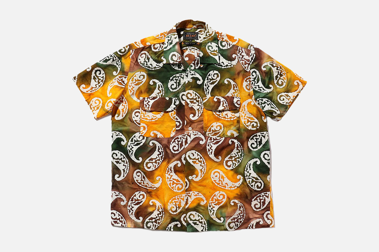 Beams+ Camp Collar Shirt