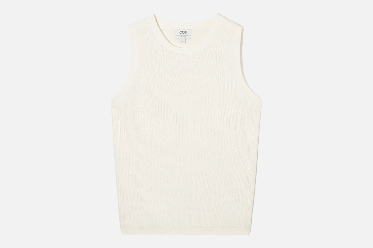 COS Textured Knit Tank