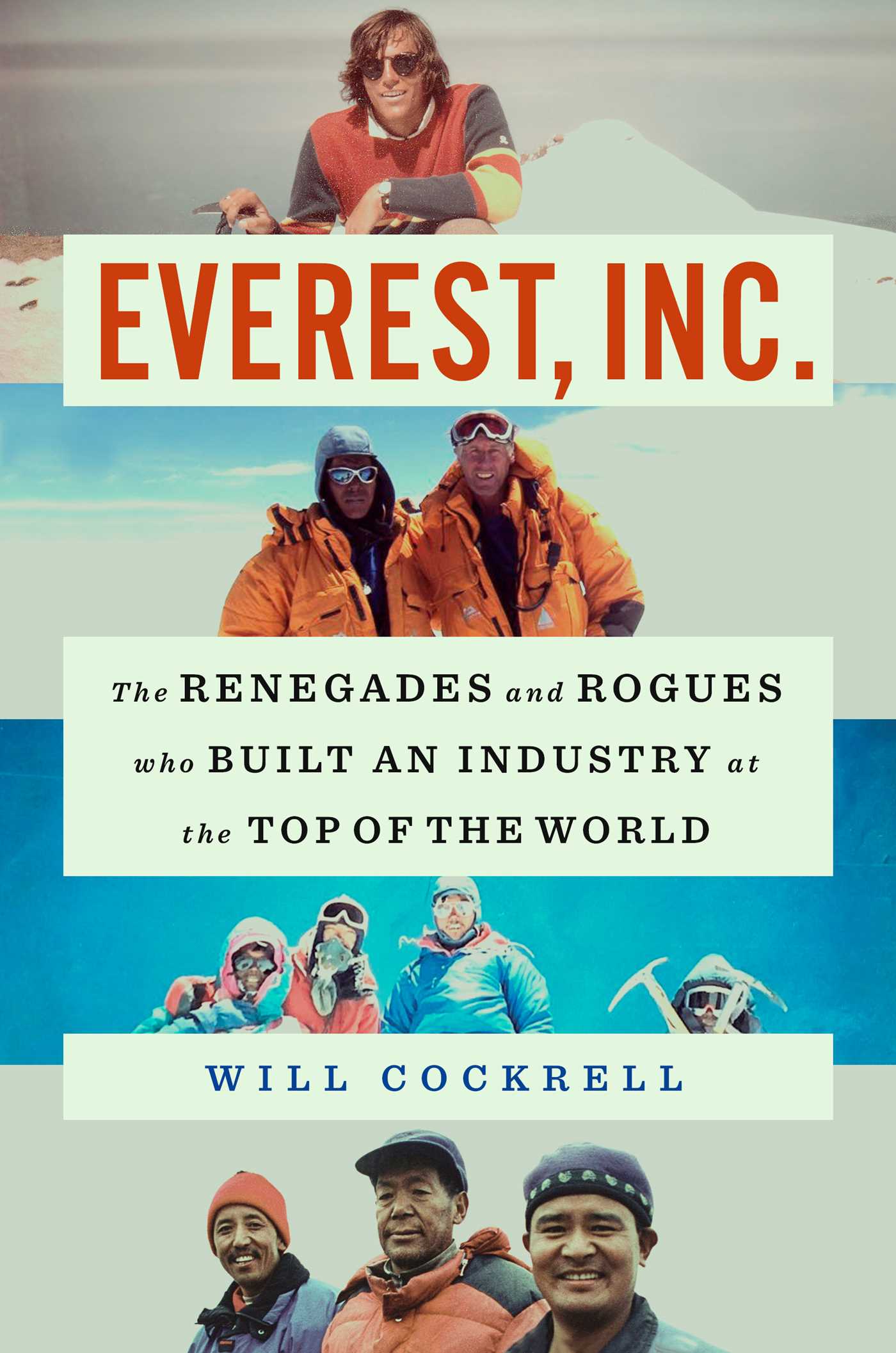 The cover of Will Cockrell's new book EVEREST, INC.