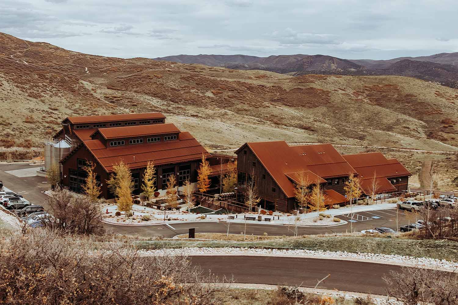 The High West Distillery and Tasting Room in Wanship, UT