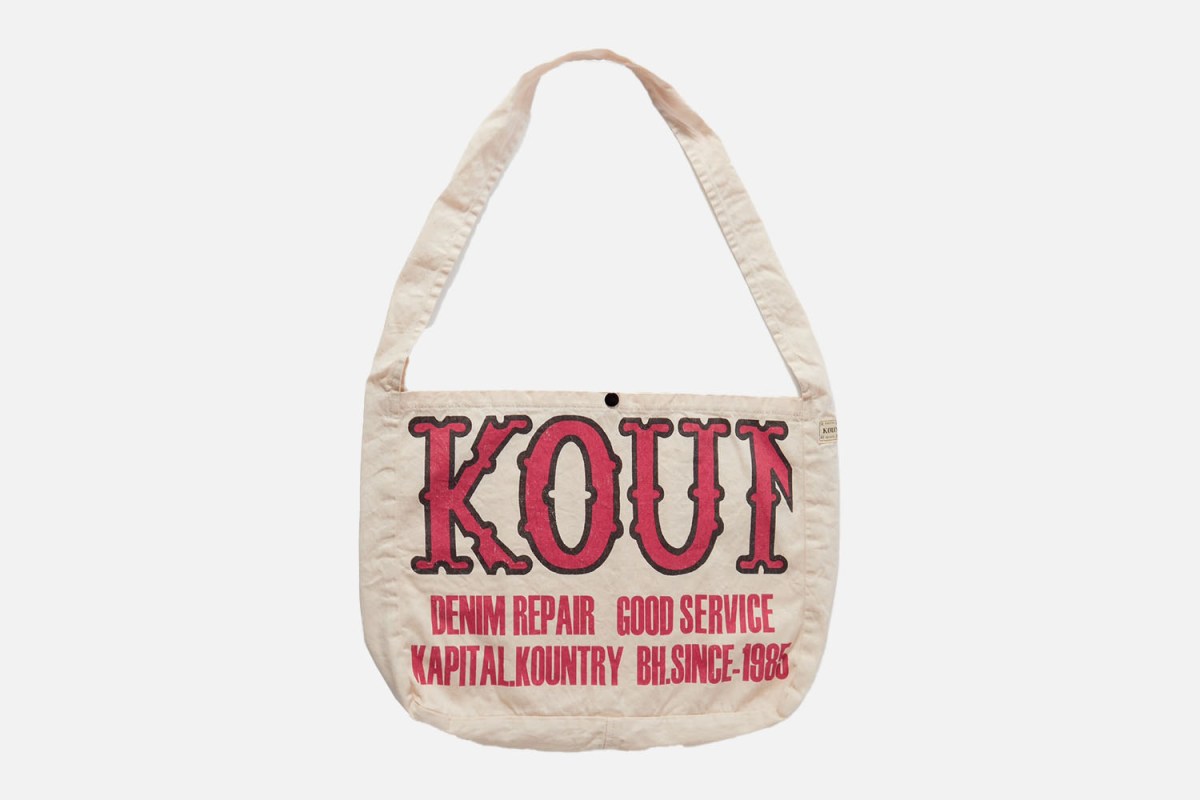 Kapital Kountry Factory Printed Cotton-Twill Tote Bag