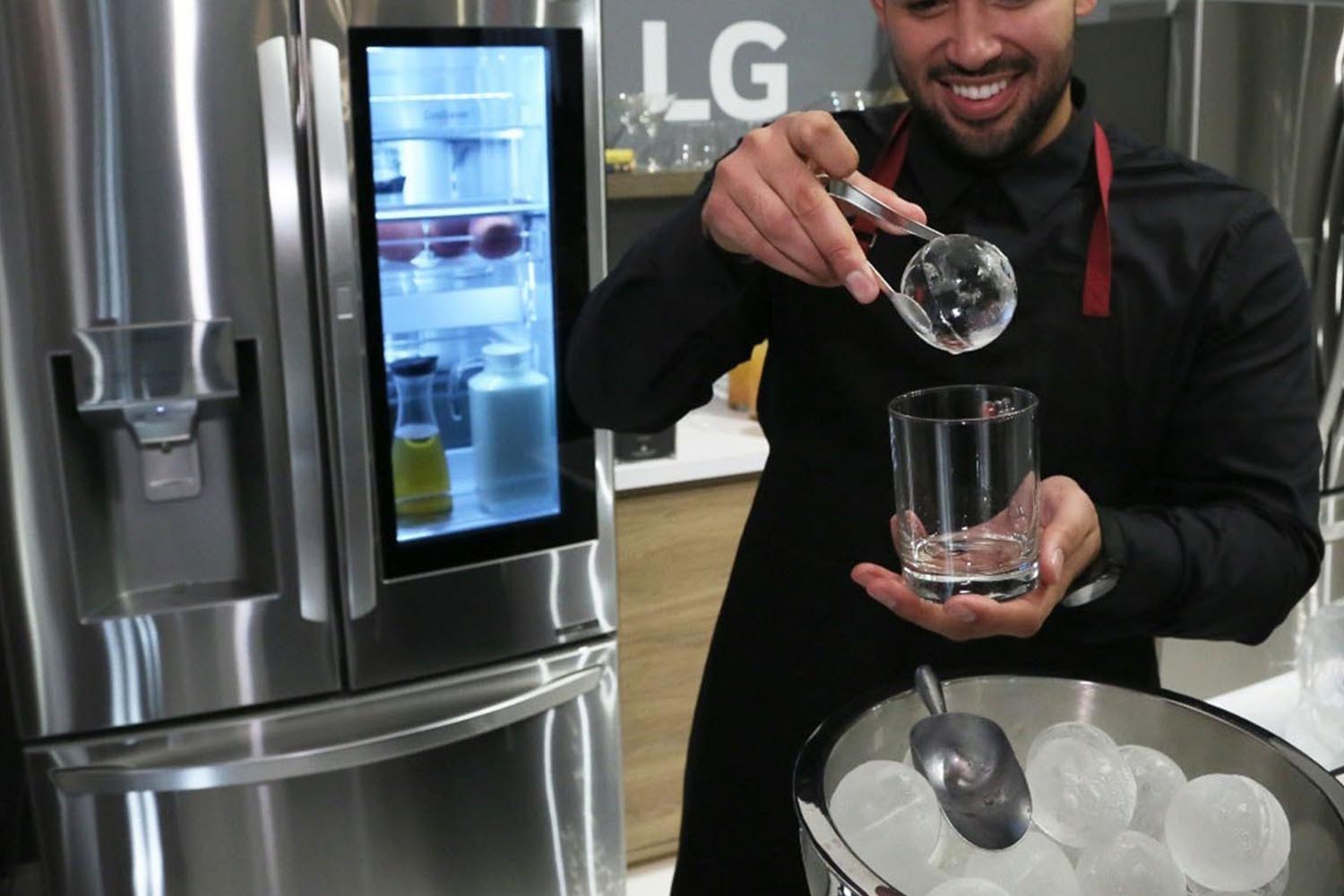 "Craft Ice" from LG refrigerators