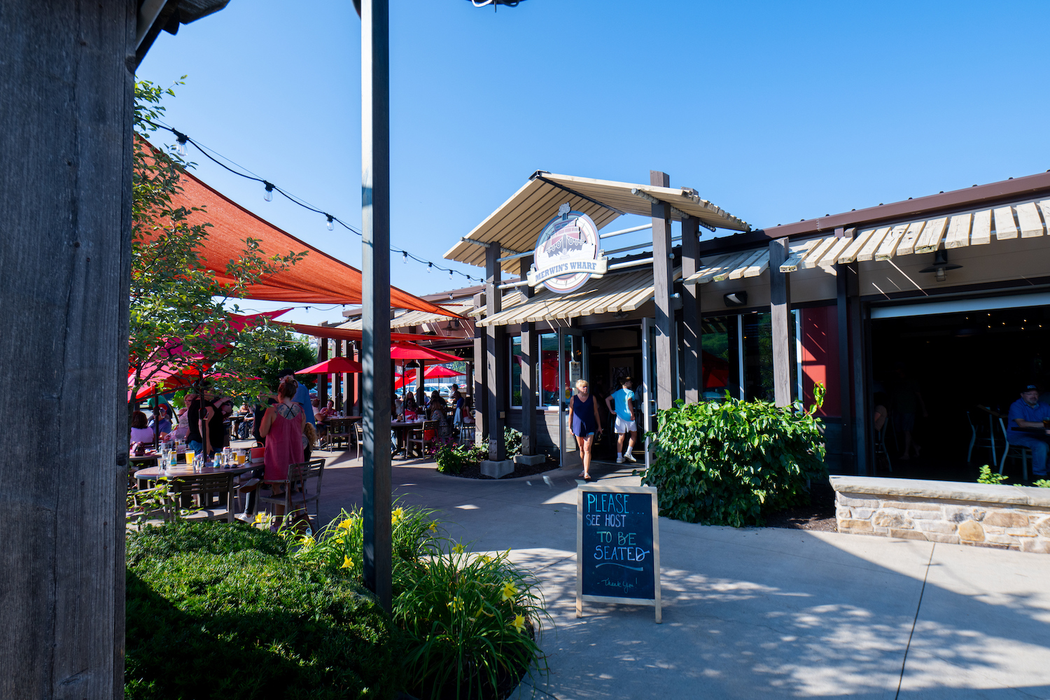 Merwin's Wharf Cleveland entrance