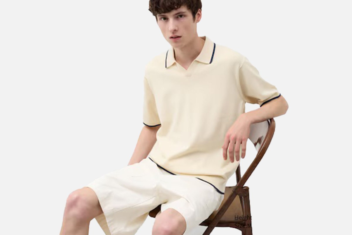 Uniqlo x J.W. Anderson Knitted Polo Shirt