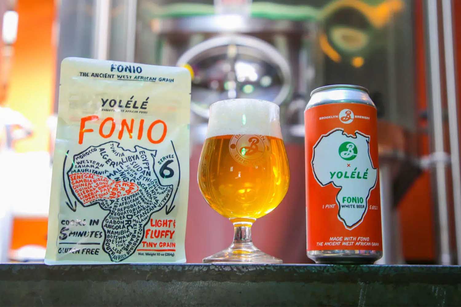Another early fonio release from Brooklyn Brewery