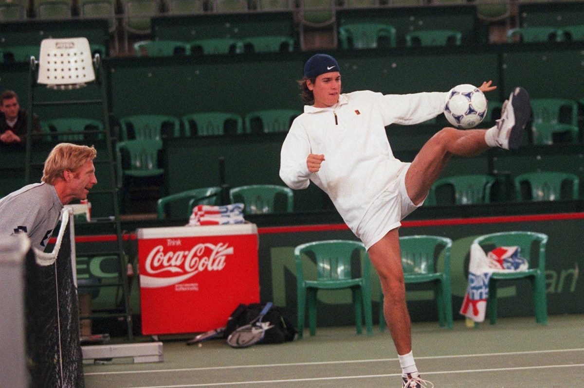 Why Do Athletes Warm Up With Equipment From Other Sports?