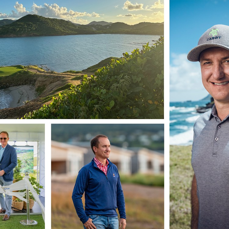 Ben Cowan-Dewar talks destination golf courses and St. Lucia