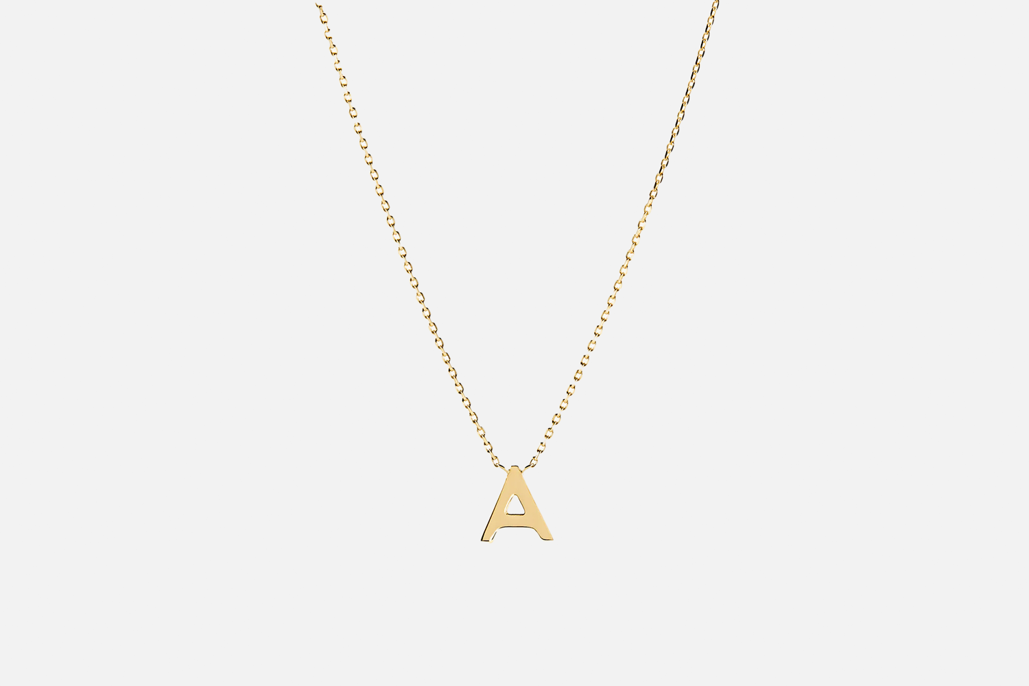 Mejuri Letter Necklace