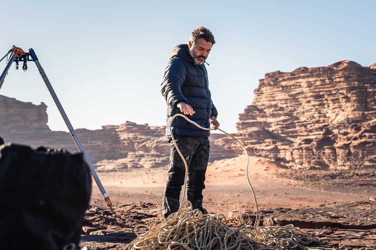Reza Pakravan in the desert. We interviewed the adventurer and host of Discovery's "Hidden Frontiers" about the most underrated corners of the planet.