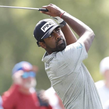 Sahith Theegala tees off in Houston. We spoke to the pro golfer ahead of the 2024 Masters.